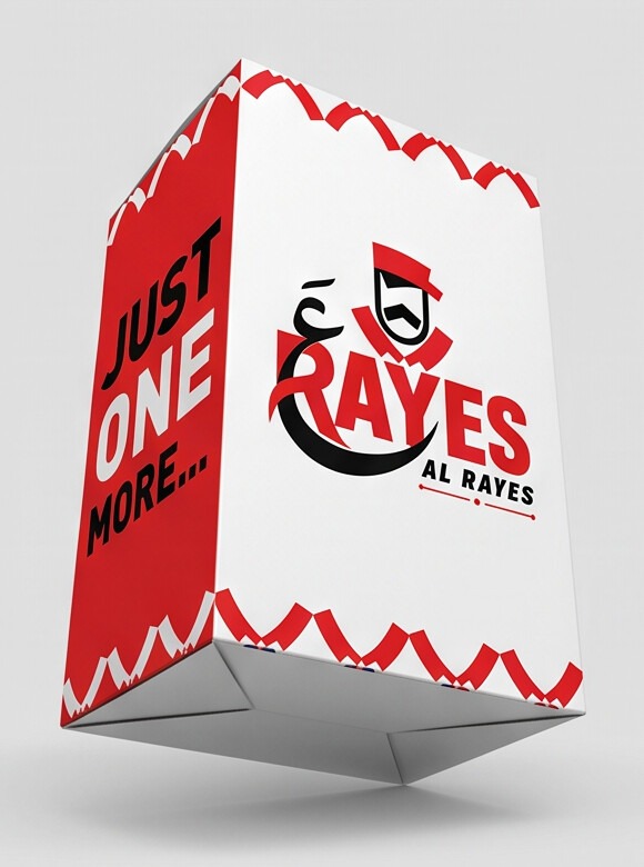 Al Rayes branded paper bag